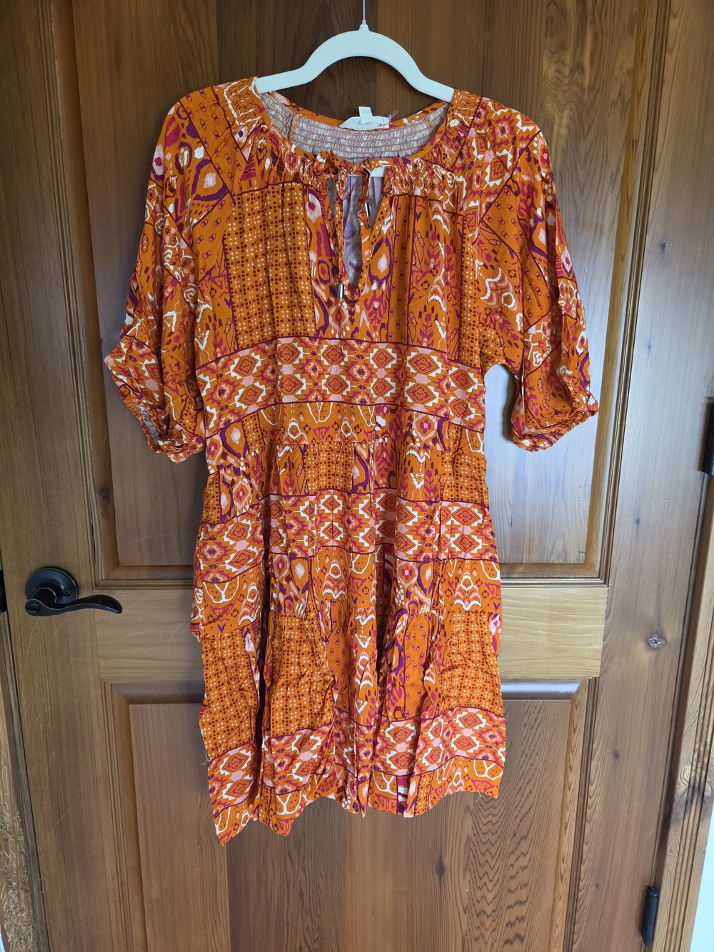 Entro, Perfect Fall Midi Dress, Sz. L